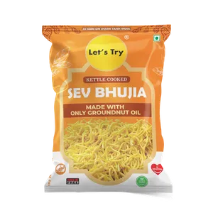 Let's Try Sev Bhujia - Fresh Indian Namkeen delivery in Aurangabad by OZO Mart