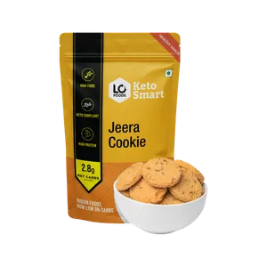 Lo Foods Keto Jeera Biscuit (Sugar Free) - Fresh Biscuits & Cookies delivery in Aurangabad by OZO Mart