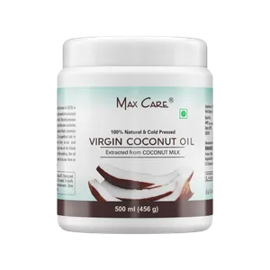 Max Care Cold Pressed Virgin Coconut Oil - Fresh Cooking Oils delivery in Aurangabad by OZO Mart