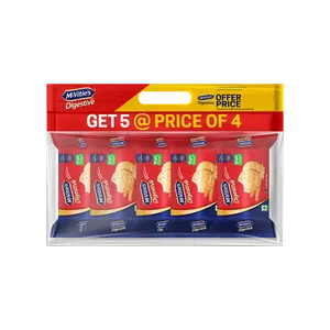 McVitie's Digestive High Fibre Biscuit - Buy 4 Get 1 Free - Fresh Biscuits & Cookies delivery in Aurangabad by OZO Mart