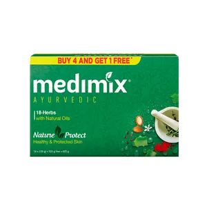 Medimix Classic 18-Herb with Natural Oils Soap 5x125 g - Fresh Skin Care delivery in Aurangabad by OZO Mart