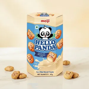 Meiji Hello Panda Milk Flavour Center Filled Biscuits - Fresh Milk delivery in Aurangabad by OZO Mart