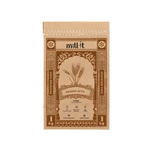 Mill-it Khapli Wheat Atta - Fresh Flour & Grains delivery in Aurangabad by OZO Mart