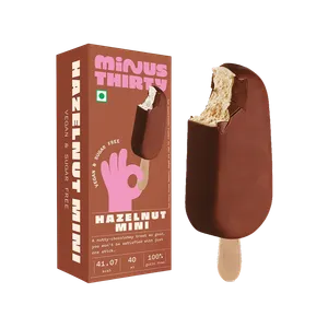 Minus Thirty Mini Hazelnut Ice Cream Stick (Vegan & Sugar Free) - Fresh Frozen Desserts & Ice Cream delivery in Aurangabad by OZO Mart