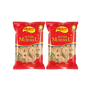 Modern Kitchens Butter Murukku Namkeen - Pack of 2 - Fresh Indian Namkeen delivery in Aurangabad by OZO Mart