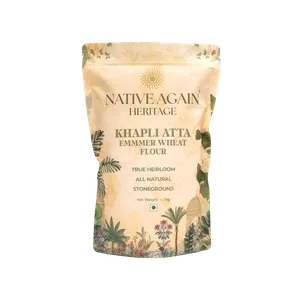 Native Again Heritage Khapli Wheat Atta - Fresh Flour & Grains delivery in Aurangabad by OZO Mart