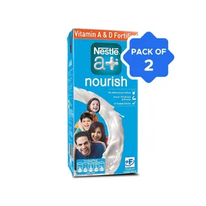 Nestle a+ Toned Milk - Pack of 2 - Fresh Milk delivery in Aurangabad by OZO Mart