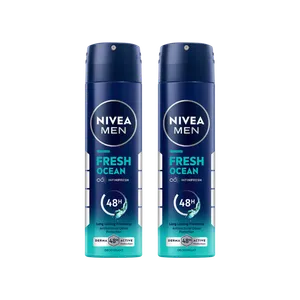 Nivea Men Fresh Ocean Men's Deodorant - Pack of 2 - Fresh Deodorants & Perfumes delivery in Aurangabad by OZO Mart