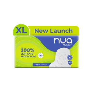 Nua MyWave Sanitary Pads - Fresh Feminine Hygiene delivery in Aurangabad by OZO Mart