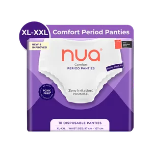 Nua Ultra-Absorbent Comfort Disposable Period Panty (XL - XXL) - Fresh Feminine Hygiene delivery in Aurangabad by OZO Mart