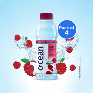 O'cean Flavoured Water (Lively Lychee) - Pack of 4 - Fresh Soft Drinks & Soda delivery in Aurangabad by OZO Mart