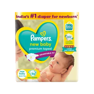 Pampers New Tape Style Baby Diaper - Fresh Diapers & Baby Hygiene delivery in Aurangabad by OZO Mart