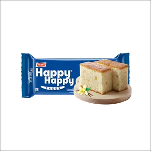 Parle Happy Happy Slice Cake (Vanilla) - Fresh Cakes & Pastries delivery in Aurangabad by OZO Mart