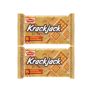 Parle Krackjack Original Sweet & Salty Biscuits (700 g) - Pack of 2 - Fresh Biscuits & Cookies delivery in Aurangabad by OZO Mart