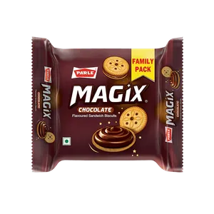 Parle Magix Chocolate Flavoured Cream Biscuits - Fresh Biscuits & Cookies delivery in Aurangabad by OZO Mart