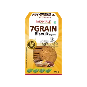 Patanjali 7 Grain Digestive Biscuit - Fresh Biscuits & Cookies delivery in Aurangabad by OZO Mart