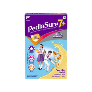 PediaSure Vanilla 7+ Specialized Nutrition for Growing Children Drink Mix - Fresh Health & Protein Drinks delivery in Aurangabad by OZO Mart