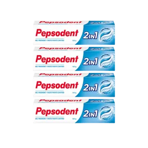 Pepsodent 2 In 1 Toothpaste - Pack of 4 - Fresh Oral Care delivery in Aurangabad by OZO Mart