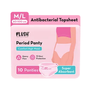 Plush Comfort High Waist Disposable Period Panty - Fresh Feminine Hygiene delivery in Aurangabad by OZO Mart