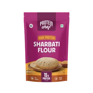 Protein Chef 50% More Protein Sharbati Atta (Premium Flour) - Fresh Flour & Grains delivery in Aurangabad by OZO Mart