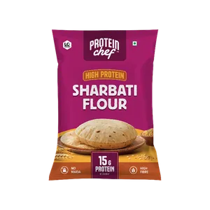 Protein Chef Sharbati Atta (50% More-Protein, No Maida MP Grain) - Fresh Flour & Grains delivery in Aurangabad by OZO Mart