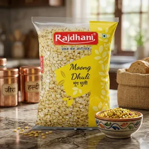 Rajdhani Moong Dal (Dhuli) - Fresh Split Lentils (Dal) delivery in Aurangabad by OZO Mart