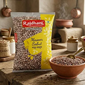 Rajdhani Whole Black Masoor Dal - Fresh Split Lentils (Dal) delivery in Aurangabad by OZO Mart