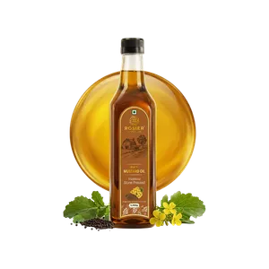 Rosier Black Cold Pressed Mustard Oil - Fresh Cooking Oils delivery in Aurangabad by OZO Mart