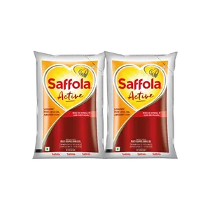 Saffola Active Rice Bran & Soyabean Blended Cooking Oil - Pack of 2 - Fresh Flour & Grains delivery in Aurangabad by OZO Mart