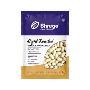 Shrego Light Roasted Whole Peanuts - Fresh Roasted & Dry Snacks delivery in Aurangabad by OZO Mart