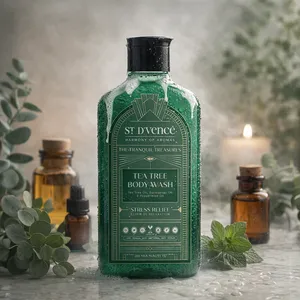 St. D'Vence Tea Tree & Eucalyptus Cooling Body Wash - Fresh Skin Care delivery in Aurangabad by OZO Mart