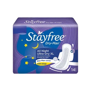 Stayfree Dry Max All Night Sanitary Pads (Extra Large Wings) - Fresh Feminine Hygiene delivery in Aurangabad by OZO Mart