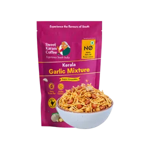 Sweet Karam Coffee Kerala Garlic Mixture Namkeen - Fresh Indian Namkeen delivery in Aurangabad by OZO Mart