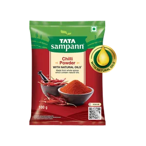 Tata Sampann Chilli Powder with Natural Oils (Mirchi) - Fresh Powdered Spices delivery in Aurangabad by OZO Mart