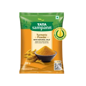 Tata Sampann Turmeric Powder/Haldi with Natural Oils (Haldi) - Fresh Powdered Spices delivery in Aurangabad by OZO Mart