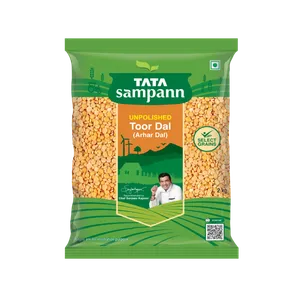 Tata Sampann Unpolished Toor Dal - Fresh Split Lentils (Dal) delivery in Aurangabad by OZO Mart