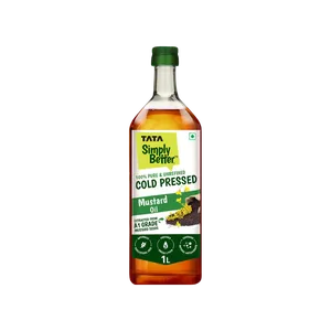 Tata Simply Better 100% Pure Cold Pressed Mustard Oil /Sarso Oil - Fresh Cooking Oils delivery in Aurangabad by OZO Mart