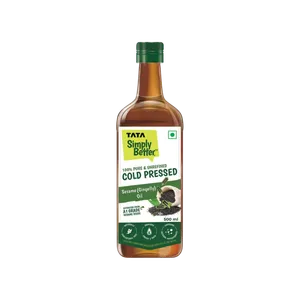 Tata Simply Better Cold Pressed Sesame Oil - Fresh Cooking Oils delivery in Aurangabad by OZO Mart