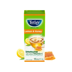 Tetley Lemon & Honey Green Tea Bags (with added Vitamin C) - Fresh Tea delivery in Aurangabad by OZO Mart