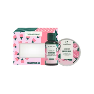 The Body Shop Floral British Rose Bloom Gift Set - Fresh Skin Care delivery in Aurangabad by OZO Mart