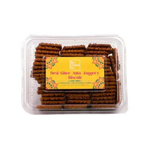 The Chakki Co. Desi Ghee Atta Jaggery Bakery Biscuits - Fresh Flour & Grains delivery in Aurangabad by OZO Mart