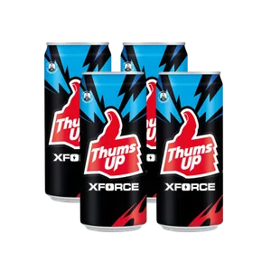 Thums Up X Force Zero Sugar Cola Soft Drink - Pack of 4 - Fresh Soft Drinks & Soda delivery in Aurangabad by OZO Mart