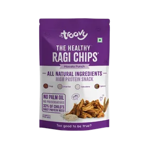 Troovy Healthy High Protein Ragi Chips - Fresh Baby Snacks delivery in Aurangabad by OZO Mart