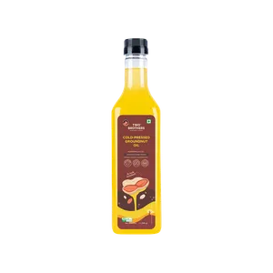 Two Brothers Woodpressed Single-Filtered Groundnut Oil - Fresh Cooking Oils delivery in Aurangabad by OZO Mart