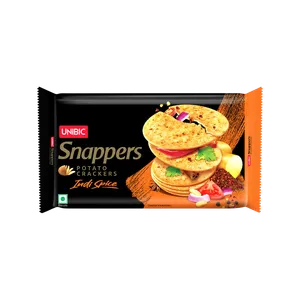 Unibic Snappers Potato Crackers (Indi Spice) - Fresh Biscuits & Cookies delivery in Aurangabad by OZO Mart