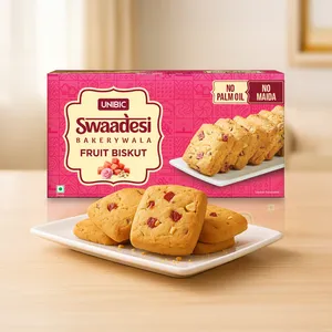 Unibic Swaadesi Fruit Biskut Bakery Cookies - No Maida, No Palm Oil - Fresh Biscuits & Cookies delivery in Aurangabad by OZO Mart