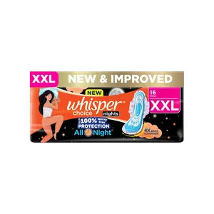 Whisper Choice Nights Sanitary Pads - Fresh Feminine Hygiene delivery in Aurangabad by OZO Mart