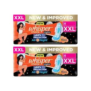 Whisper Choice Nights Sanitary Pads - Pack of 2 - Fresh Feminine Hygiene delivery in Aurangabad by OZO Mart