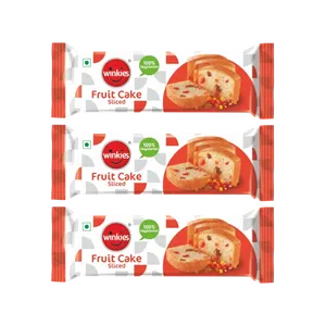 Winkies Fruit Slice Cake (Veg) - Pack of 3 - Fresh Cakes & Pastries delivery in Aurangabad by OZO Mart